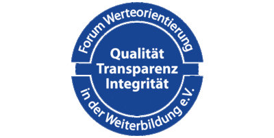 Gütesiegel Forum Werteorientierung in der Weiterbildung e.V. Gütesiegel Forum Werteorientierung in der Weiterbildung e.V.